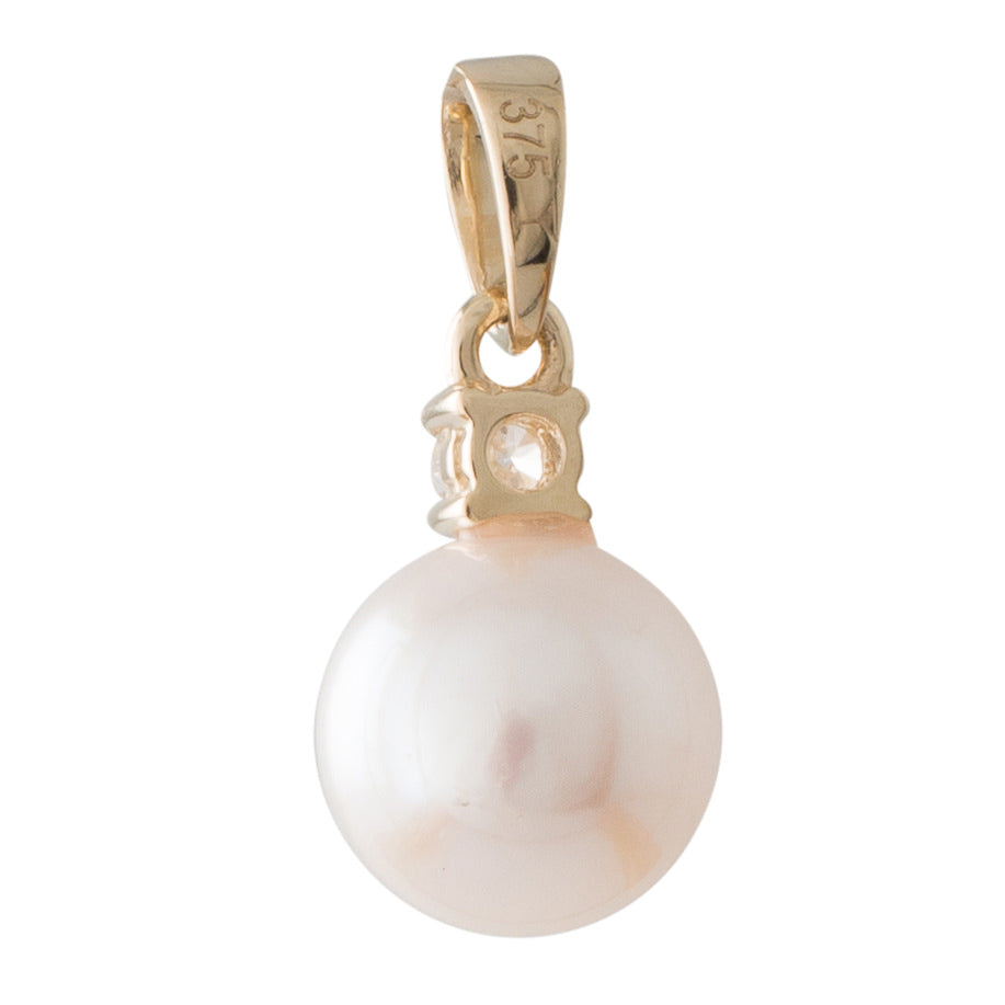 Akoya & Diamond Pendant