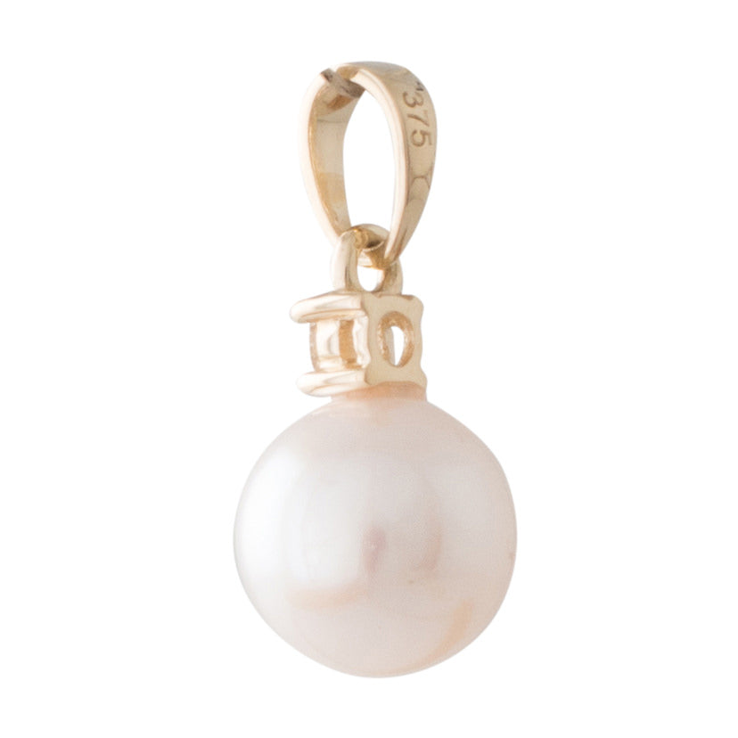 Akoya & Diamond Pendant