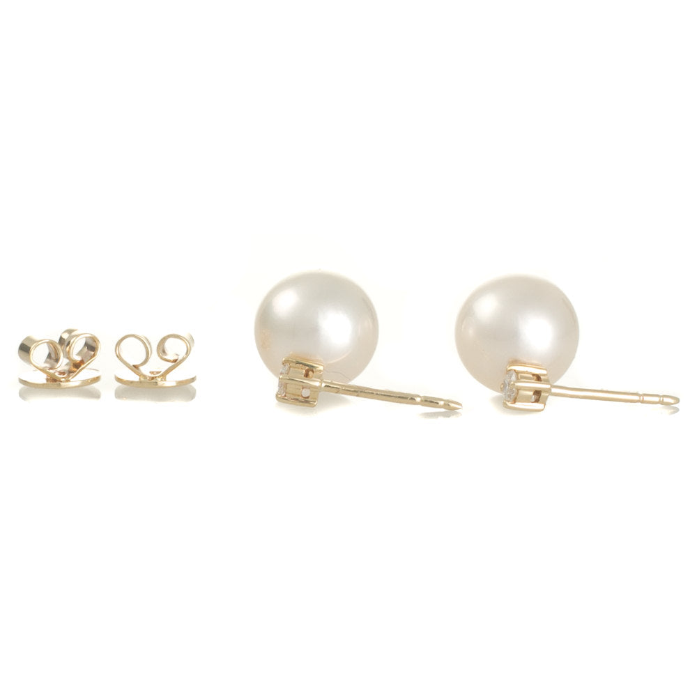 Japanese Akoya & Diamond Studs