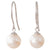 Akoya Pearl Hook Earrings