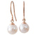 7 - 7.5mm Akoya Pearl Hook Earrings
