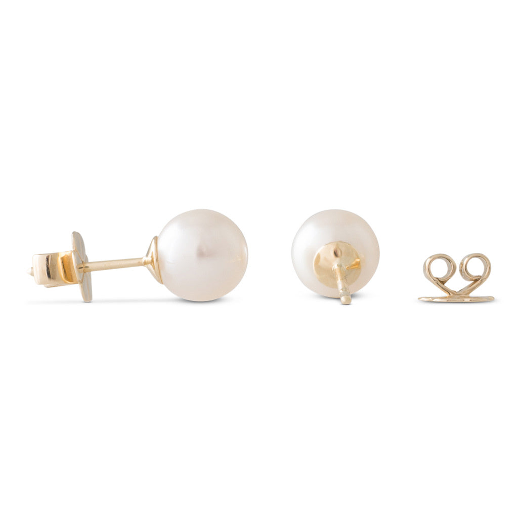 8-8.5mm Japanese Akoya Pearl Studs