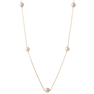 Scattered Akoya Pearl Chain