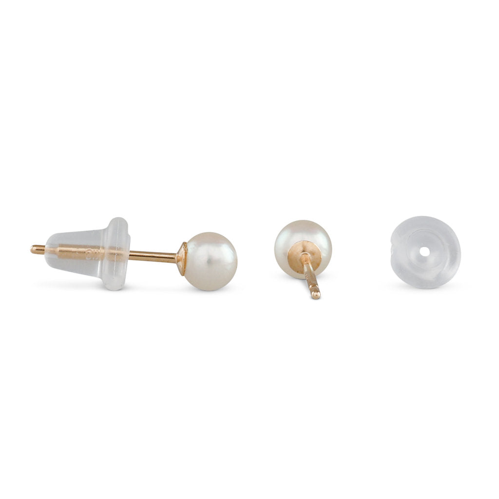 4mm Japanese Akoya Pearl Studs