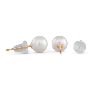 6.5mm Japanese Akoya Pearl Studs