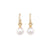 Akoya Pearl & Diamond Earrings