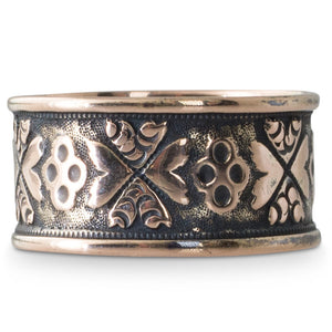 An Antique Gold Embossed Band