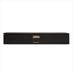 Palermo Black Leather Jewel Box