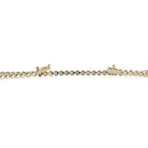 Bezel Set Tennis Bracelet