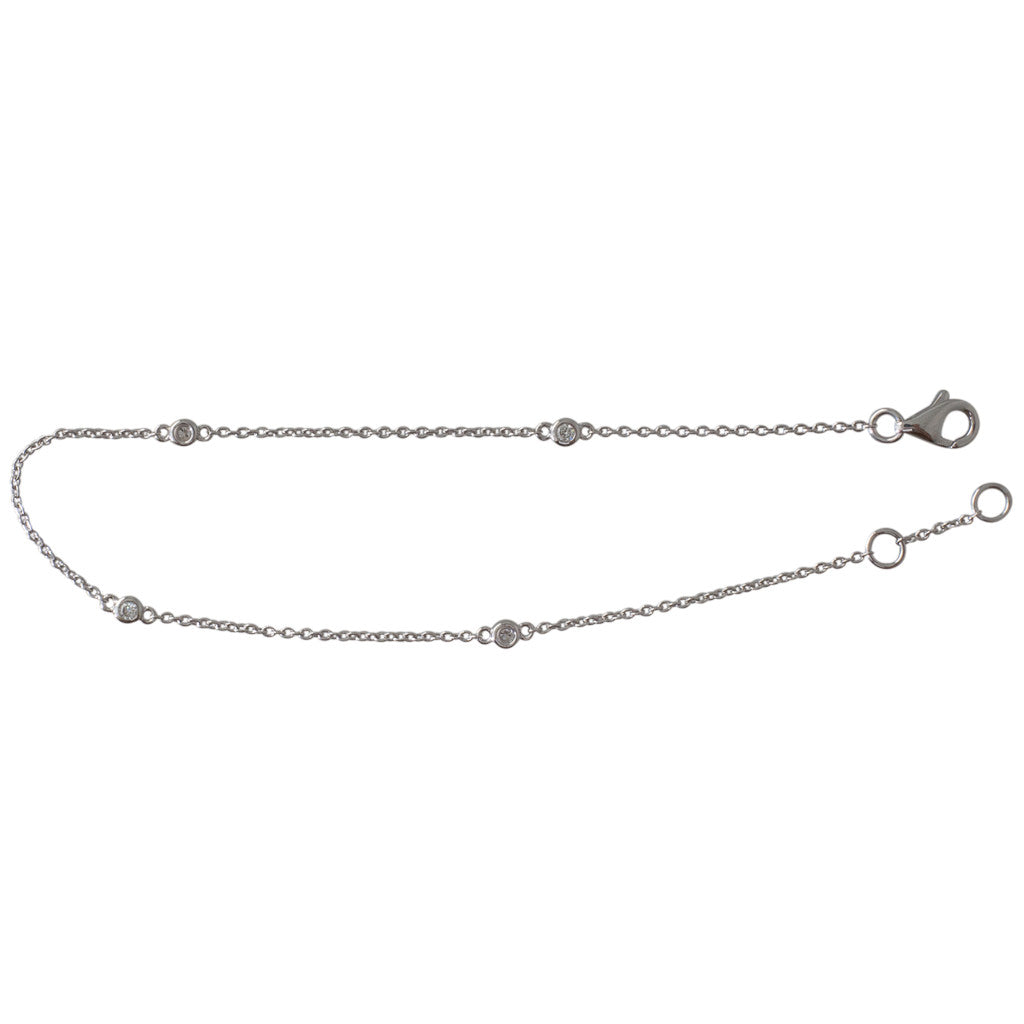 White Gold Diamond Bracelet