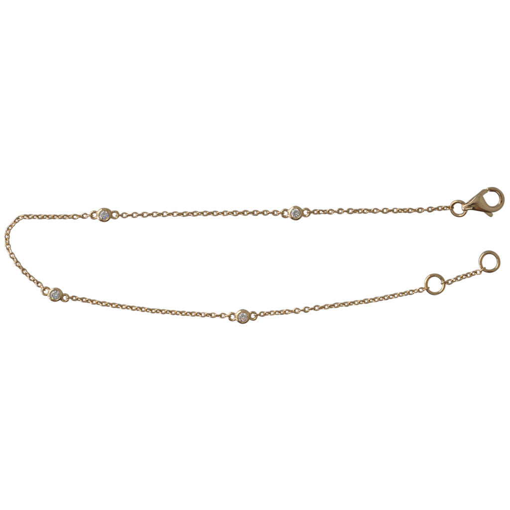 Yellow Gold Diamond Bracelet