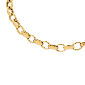 9ct Yellow Gold Belcher Bracelet