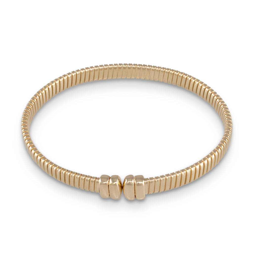 14ct Tubogas Cuff Bracelet
