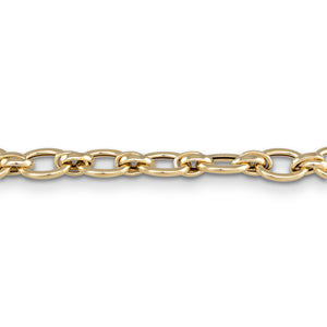 9ct Oval Link Bracelet