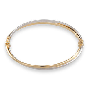 14ct Two Tone Bangle