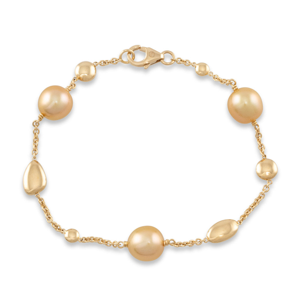 Scattered Gold South Sea Bracelet