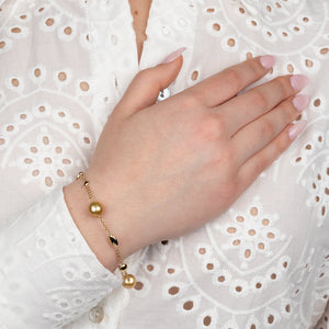 Scattered Gold South Sea Bracelet