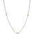 White Gold Diamond Chain 45cm