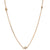 Yellow Gold Diamond Chain 50cm