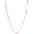 Rose Gold Diamond Chain 50cm