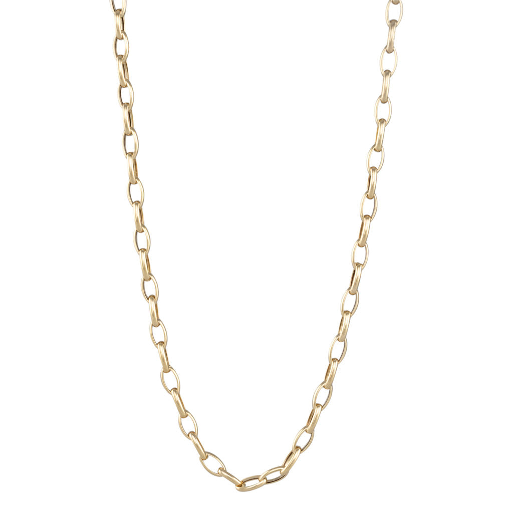 9ct Marquise Link Chain