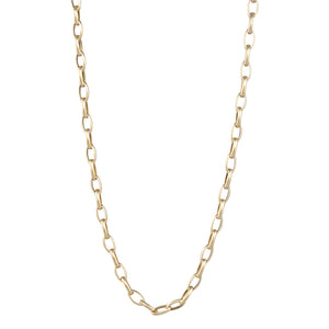 9ct Marquise Link Chain
