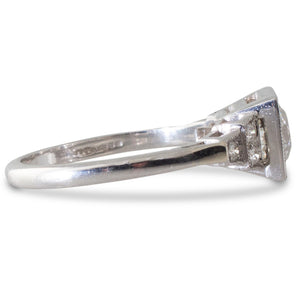 A Diamond Solitaire Style Ring