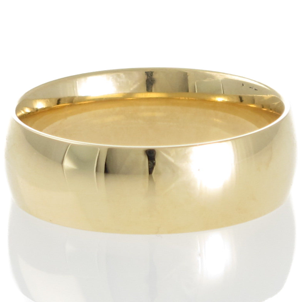 Yellow Gold 7mm Wedding Ring