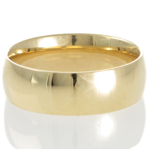 Yellow Gold 7mm Wedding Ring