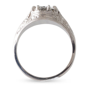 An Art Deco 1.05ct Diamond Ring