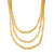 Triple Strand Yellow Sapphires