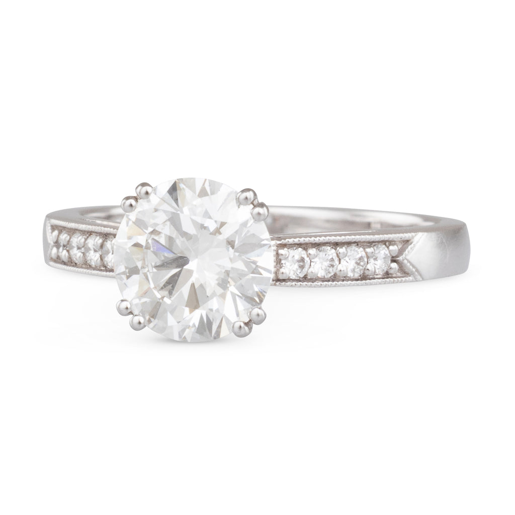 A 1.30ct Solitaire Diamond Ring