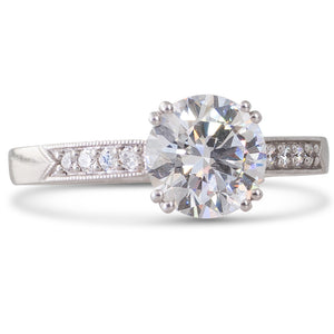 A 1.30ct Solitaire Diamond Ring