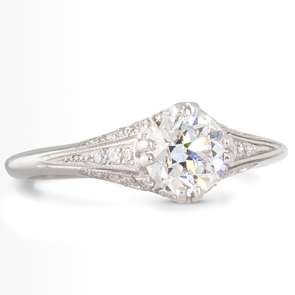 A 0.76ct Sebastien Barier Ring