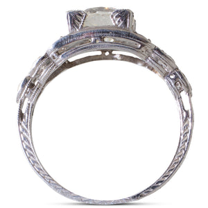 1.56ct Art Deco Diamond Ring