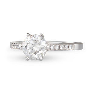 A 1.03ct Diamond Solitaire Ring