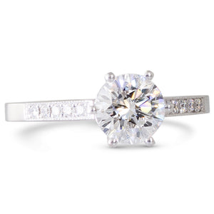 A 1.03ct Diamond Solitaire Ring
