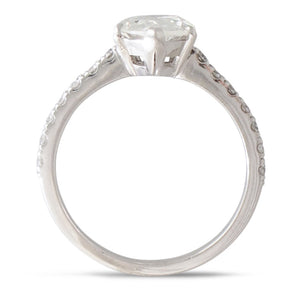 1.83ct Pear Shape Diamond Ring