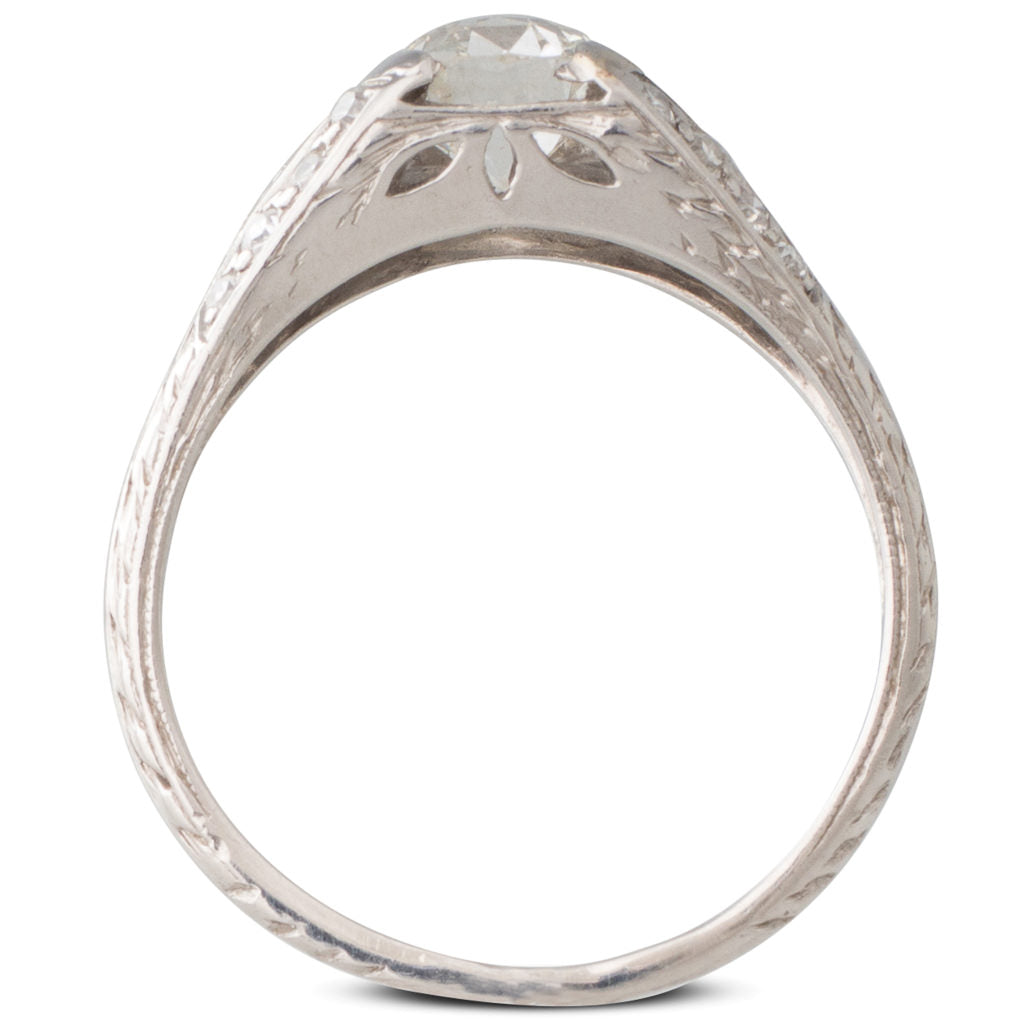 Art Deco Platinum & Diamond Ring