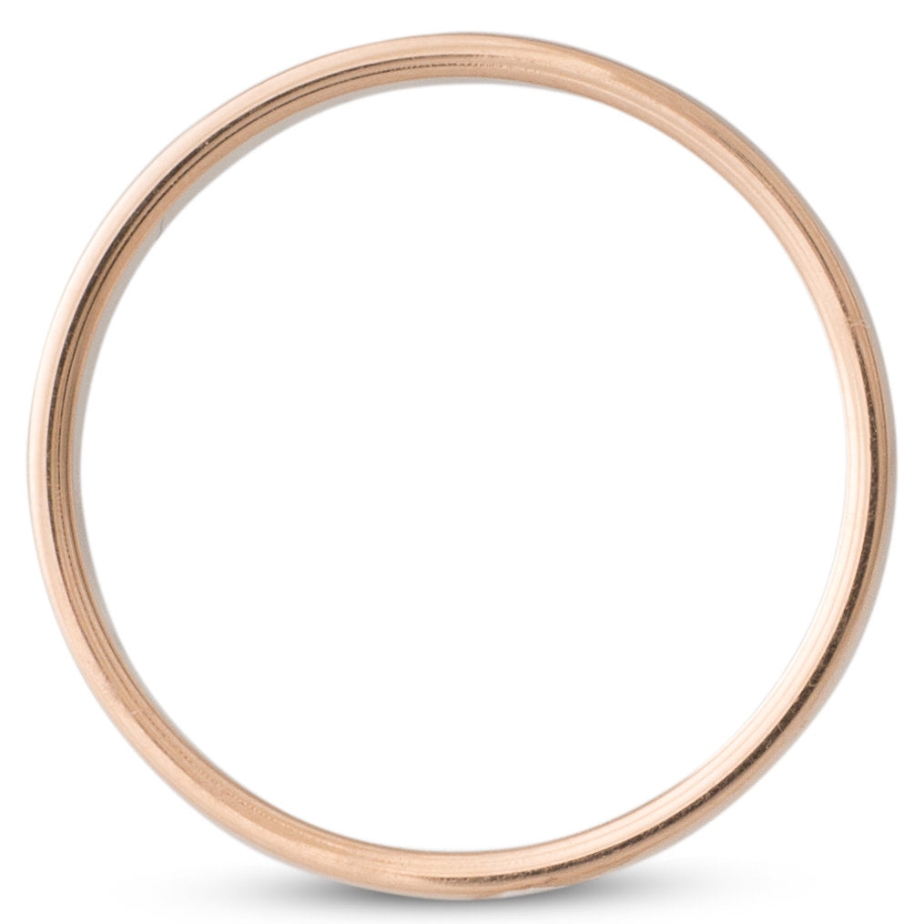 18ct Rose Gold Wedding Band