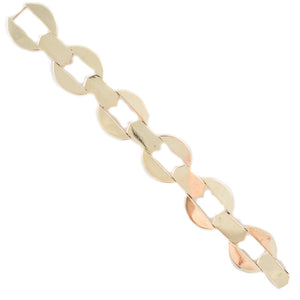 Retro Two Tone Bracelet