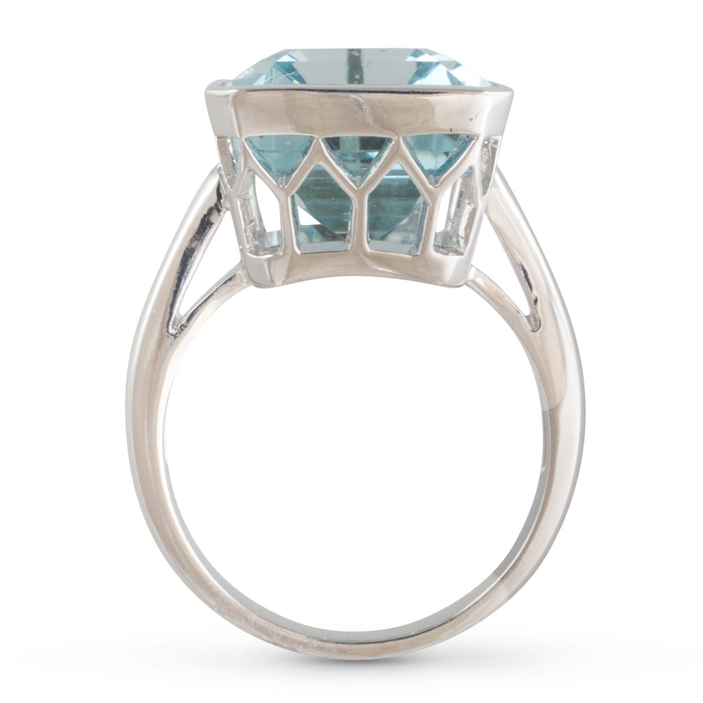 12.60ct Aquamarine Ring