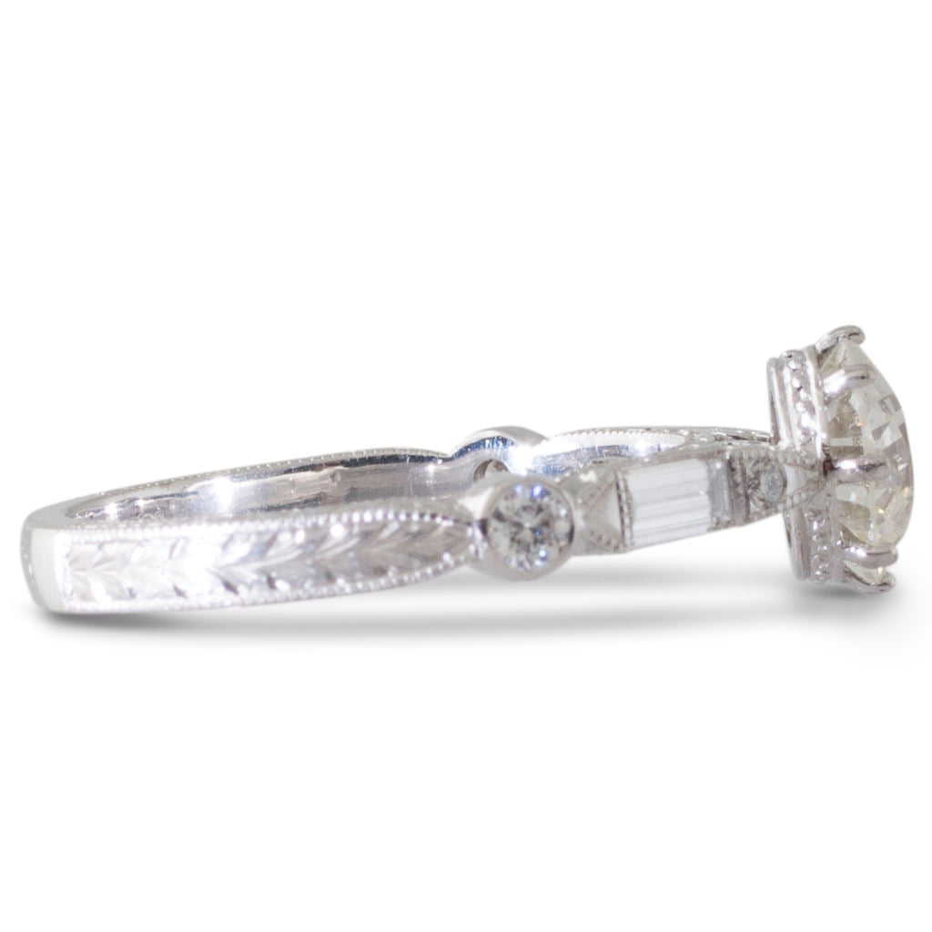 Old European Cut Diamond Ring