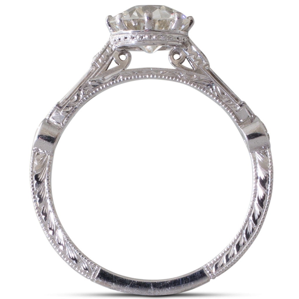 Old European Cut Diamond Ring