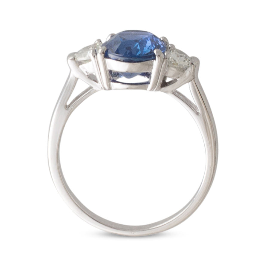 Sapphire and Diamond Ring
