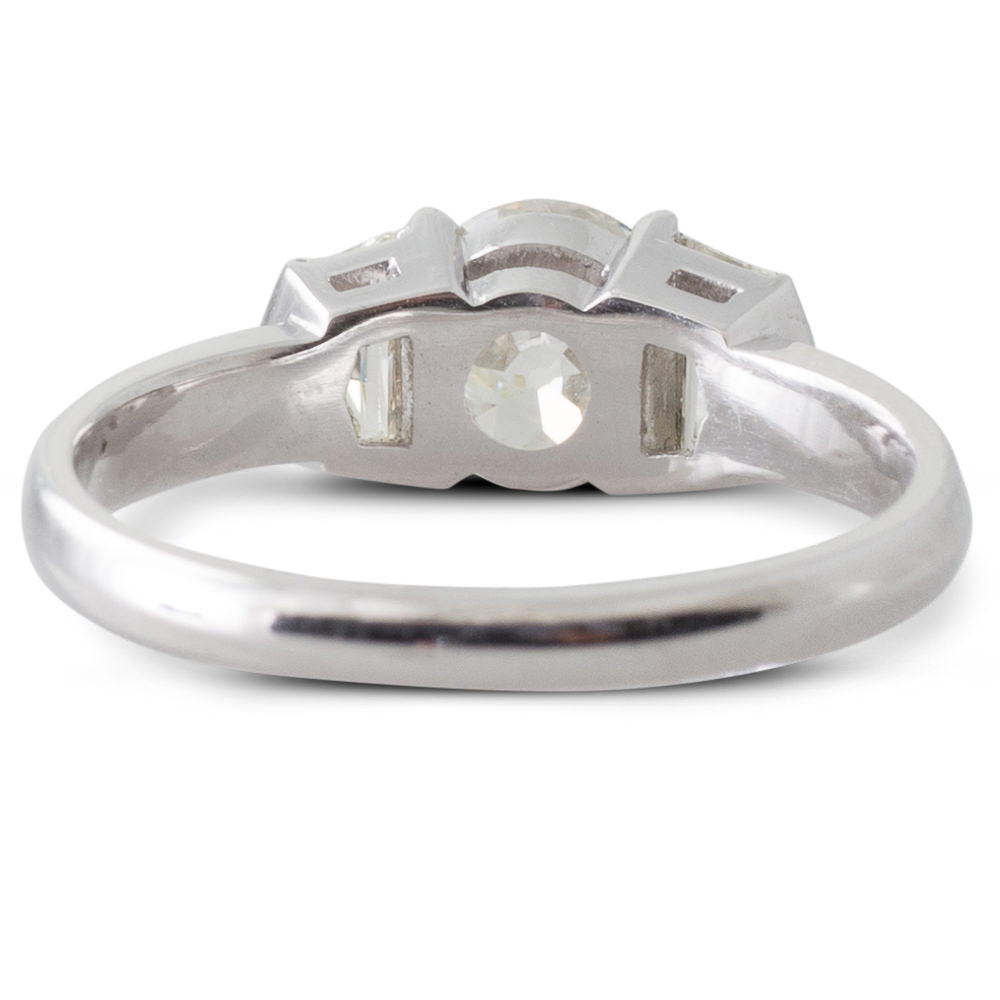 Old European Cut Diamond Ring