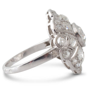 French Art Deco Diamond Ring