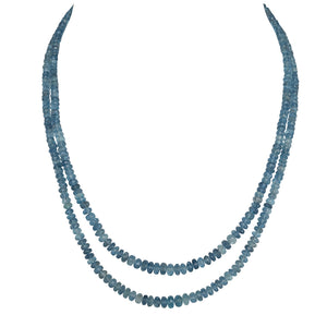 Double Aquamarine Strand
