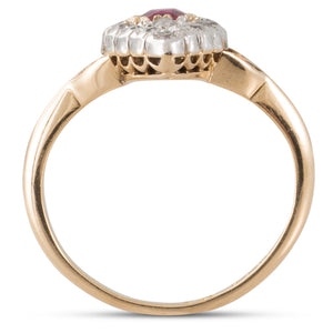 Antique Ruby and Diamond Ring