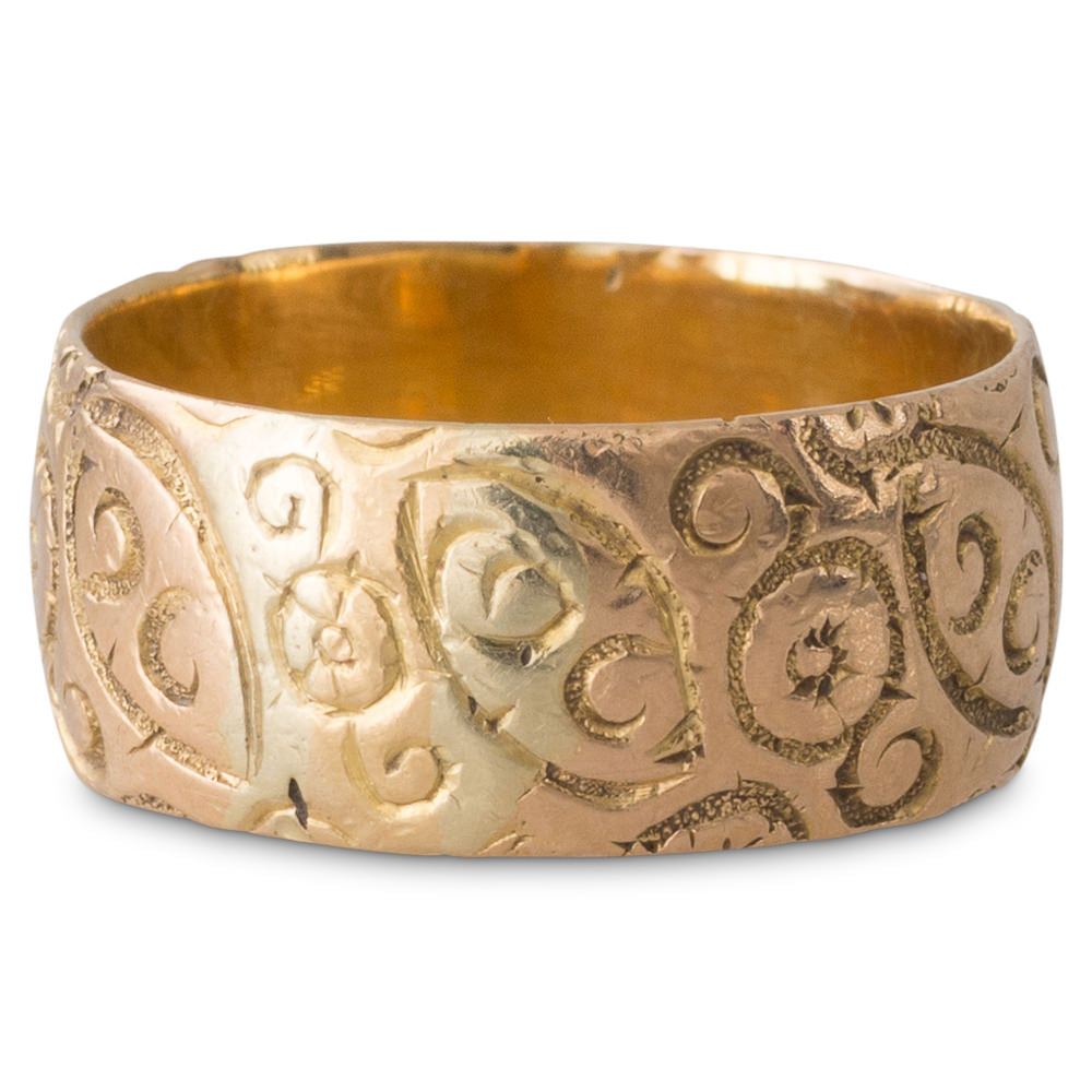 Engraved Antique Band